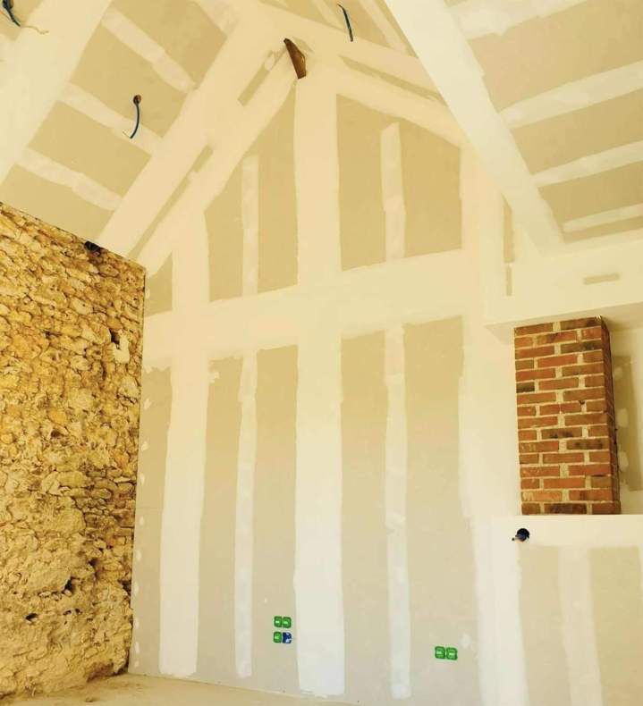 Travaux de plâtrerie Cholet